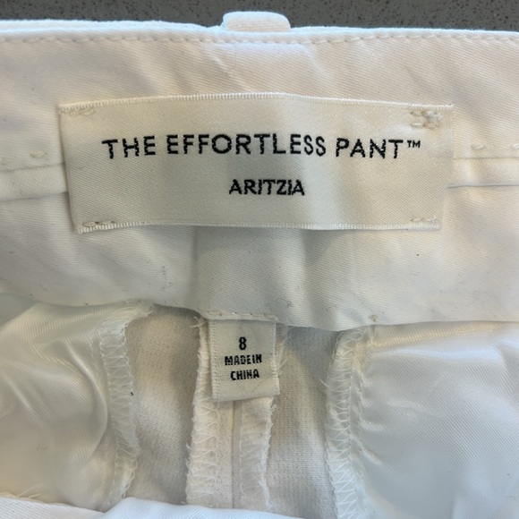ARITZIA Women's The Effortless Pant Size 8 In Light Birch - Picture 8 of 9
